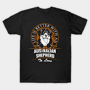 Australian Shepherd Gifts for Australian Shepherd Dog Lovers T-Shirt